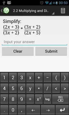 Learn Algebra 2 android App screenshot 4